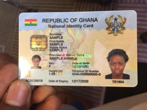 Ghana Card by NIA