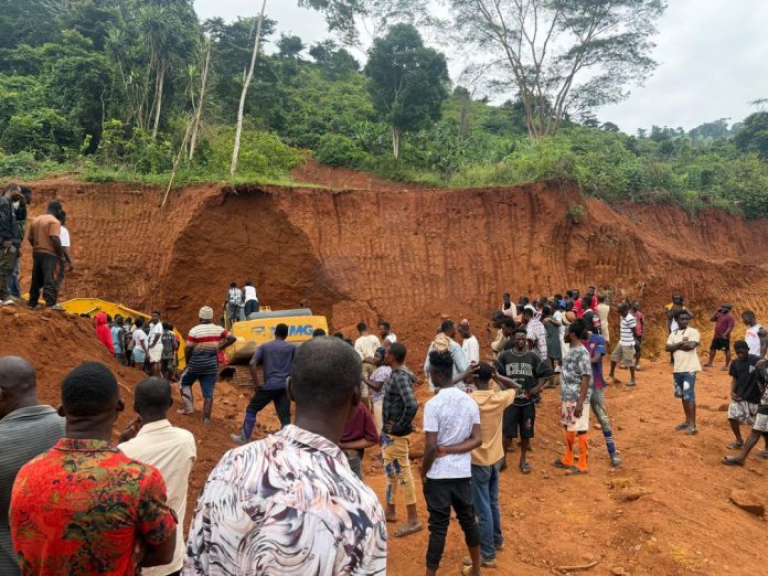 Asaman Tamfoe Site Collapse