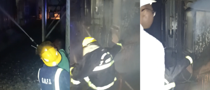 Mallam GRIDCo substation fire