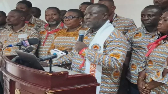 President of GAUA, Rev. Kwaku Karikari Amoah